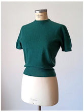 Load image into Gallery viewer, 1950s - PRINGLE, Scotland - Gorgeous Forest Green Jumper - Sz L