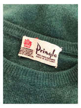 Load image into Gallery viewer, 1950s - PRINGLE, Scotland - Gorgeous Forest Green Jumper - Sz L