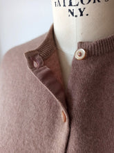 Load image into Gallery viewer, 1950s 1960s - PRINGLE, Scotland - Adorable Dusty Rose Cashmere Cardigan