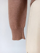 Load image into Gallery viewer, 1950s 1960s - PRINGLE, Scotland - Adorable Dusty Rose Cashmere Cardigan