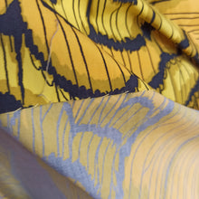 Laden Sie das Bild in den Galerie-Viewer, 1950s 1960s - Stunning Monarch Butterfly Cotton Dress - W26/27 (66/68cm)