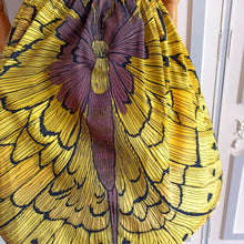 Laden Sie das Bild in den Galerie-Viewer, 1950s 1960s - Stunning Monarch Butterfly Cotton Dress - W26/27 (66/68cm)