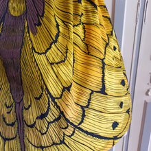 Laden Sie das Bild in den Galerie-Viewer, 1950s 1960s - Stunning Monarch Butterfly Cotton Dress - W26/27 (66/68cm)