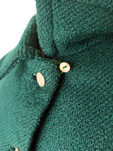 Charger l'image dans la galerie, 1950s 1960s - AIMÉE COUTURE, France - Gorgeous Green Wool Cape