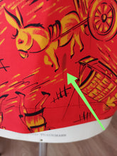 Load image into Gallery viewer, 1950s - BOBBIE LOU, USA - Asian Novelty Print Rayon Top