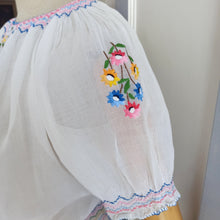 Load image into Gallery viewer, 1940s - ARTEX - Gorgeous Hungarian Sheer Blouse - W36 (92cm)