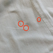Load image into Gallery viewer, 1940s - Adorable Mint Green Embroidery Linen Dress - W27.5 (70cm)