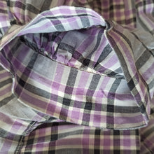 Load image into Gallery viewer, 1940s - Adorable Purple Lilac Puff Shoulders Dress - W33 (84cm)