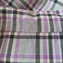 Load image into Gallery viewer, 1940s - Adorable Purple Lilac Puff Shoulders Dress - W33 (84cm)