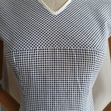 Load image into Gallery viewer, 1960s - Original The Beatles Gingham Mod Dress - W30 (76cm)
