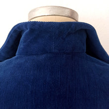 Load image into Gallery viewer, 1940s 1950s - New Look Dark Royal Blue Corduroy Jacket - W31.5 (80cm)
