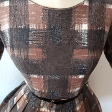 Load image into Gallery viewer, 1950s - Illum, France - Gorgeous Abstract Cotton Dress - W26 (66cm)
