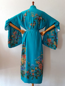 VTG - Exquisite Pure Silk Japanese Hairo Kimono