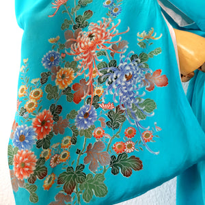 VTG - Exquisite Pure Silk Japanese Hairo Kimono