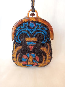 1920s - Exquisite Art Deco Beaded Handbag