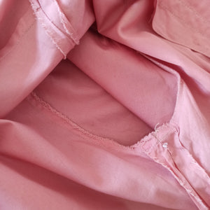 1940s - Exquisite Antique Pink Peplum Cotton Suit - W27 (70cm)