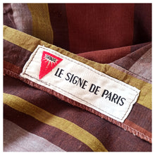 Laden Sie das Bild in den Galerie-Viewer, 1950s 1960s - Le Signe de Paris, France - Exquisite Pistacho Brown Dress - W30 (76cm)
