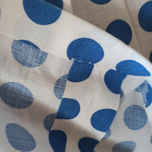 Load image into Gallery viewer, 1950s 1960s - Gorgeous Iconic Blue Polkadots Dress - W28 (72cm)
