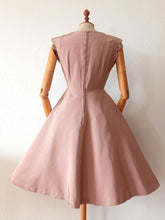 Load image into Gallery viewer, 1950s - Adorable Antique Pink Beaded Dress - W27 (68cm)
