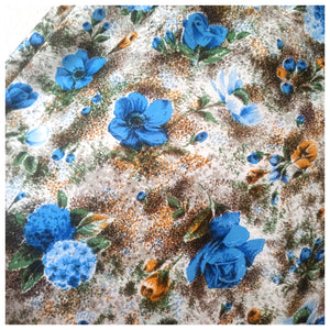 1950s - Gorgeous Floral Garden Dress - W31 (80cm)