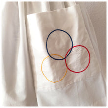 Load image into Gallery viewer, 1950s 1960s - Rare &amp; Adorable Italian Olympic Rings Dress - W26 (66cm)
