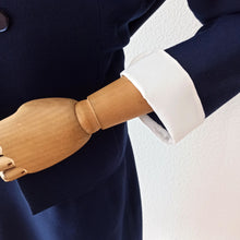 Carica l&#39;immagine nel visualizzatore di Gallery, 1960s - PARIS - Elegant 2pc Removable Collar Jacket &amp; Dress Set - W30 (76cm)
