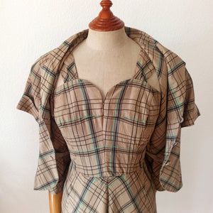 1940s - M. Giordani, Roma - Marvelous Couture Dress & Jacket - W27 (68cm)