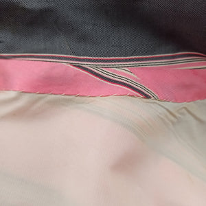 1950s 1960s - Stunning Pink & Grey Silk Dress - W26 (66cm)