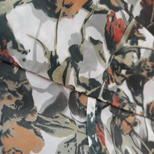 Load image into Gallery viewer, 1950s - Fabulous Abstract Floral Satin Dress - W29 (74cm)
