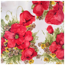 Carica l&#39;immagine nel visualizzatore di Gallery, 1950s - Stunning Spaghetti Straps Poppies Dress - W24 (60cm)
