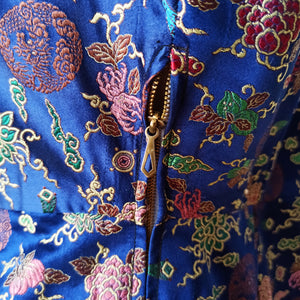1950s - Stunning Oriental Embroidery Jacket & Dress Set - W30 (76cm)