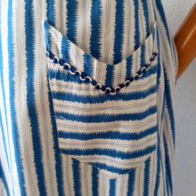 Cargar imagen en el visor de la galería, 1950s - GUY, France - Gorgeous Pockets Cotton Dress - W27 to 31 (68 to 80cm)
