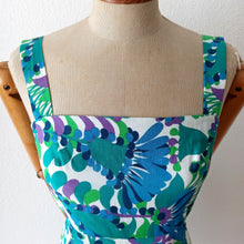 Load image into Gallery viewer, 1960s - Gorgeous Psychedelic Cotton Dress  - W28.5 (72cm)
