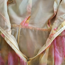 Load image into Gallery viewer, Early 1960s - Adorable Roseprint Organza Dress - W26 (66cm)
