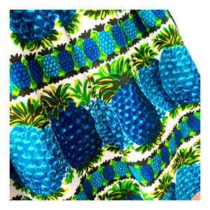 1950s - Spectacular Pineapples Novelty Skirt - W26 (66cm)