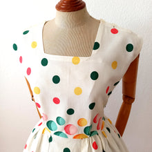 Load image into Gallery viewer, 1950s 1960s - Fabulous Colorful Bubbles Dress - W30 (76cm)
