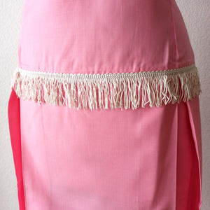 1950s 1960s - G. GERMAIN, Paris - Deadstock Pink Dress - W34 (86cm)