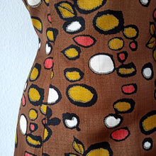 Charger l&#39;image dans la galerie, 1960s - Stunning Abstract Dress - W34 (86cm)
