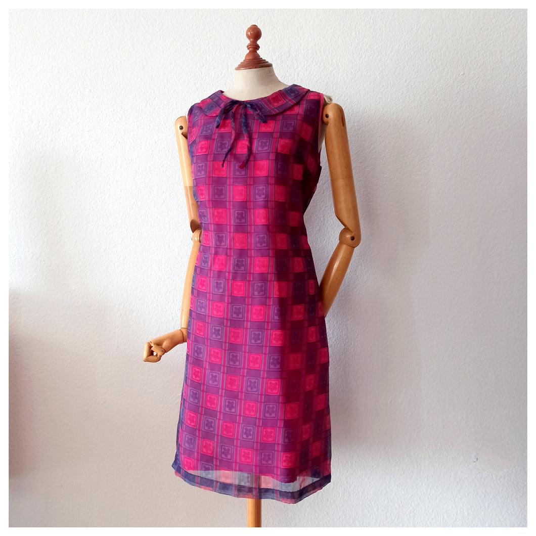 1960s - DEADSTOCK - Stunning French Dress - W34 (86cm)