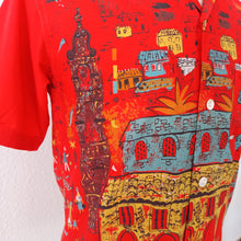 Load image into Gallery viewer, 1950s  - TOM SAWYER, USA - Mexican Novelty Print Shirt - Sz Small
