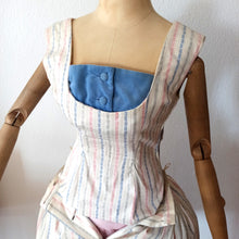 Laden Sie das Bild in den Galerie-Viewer, 1950s - Adorable 2pc Italian Cotton Set - W24 (62cm)
