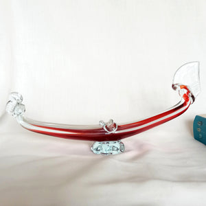 1960s - Wonderful Glass Gondola Ashtray