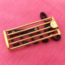 Load image into Gallery viewer, 1950s - Fabulous Musical Notes Metal Buckle
