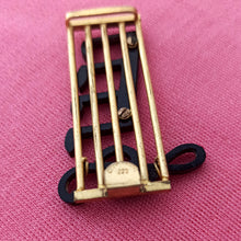 Load image into Gallery viewer, 1950s - Fabulous Musical Notes Metal Buckle
