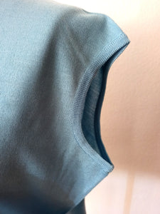 1960s - JUMARI, Barcelona - Deadstock Baby Blue Tank Top (XL)