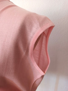 1960s - JUMARI, Barcelona - Deadstock Darling Pink Tank Top (XXL)