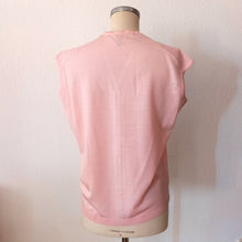 Charger l&#39;image dans la galerie, 1960s - JUMARI, Barcelona - Deadstock Darling Pink Tank Top (XXL)
