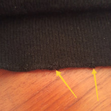 Load image into Gallery viewer, 1950s -PRINGLE, Scotland - Black Cashmere Jumper - Small
