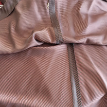 Cargar imagen en el visor de la galería, 1940s - Elegant Antique Pink Striped Dress - W28 (70cm)
