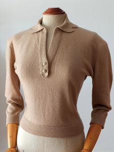 1950s - DALTON, USA - Stunning Pure Cashmere Sweater